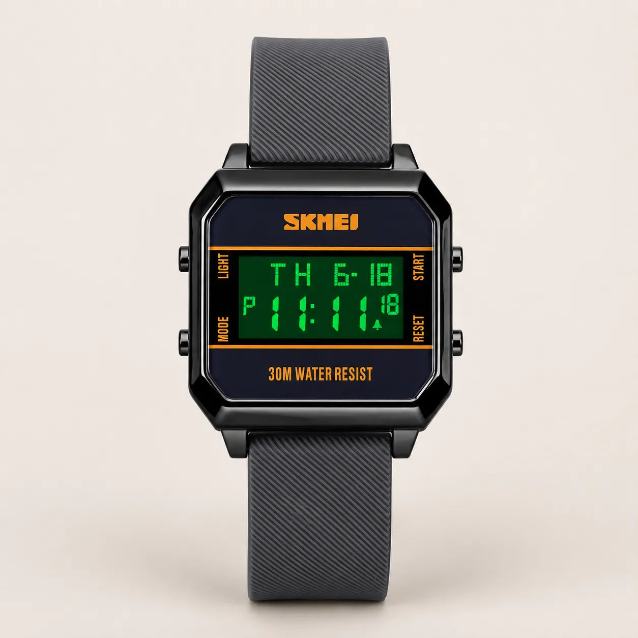 SKMEl 1848 Digital Waterproof LED Luminous - Black