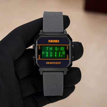 SKMEl 1848 Digital Waterproof LED Luminous - Black