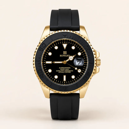 Reward Strap - Golden with Black Dial