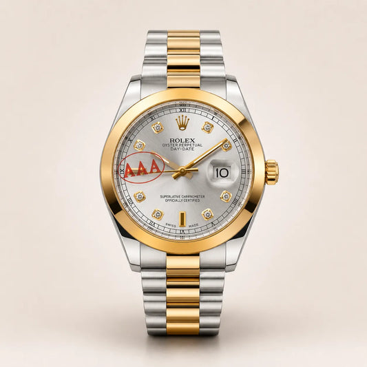 Rolex Datejust - Two Tone White Dial