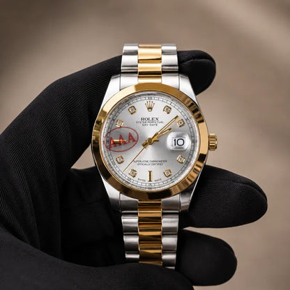 Rolex Datejust - Two Tone White Dial