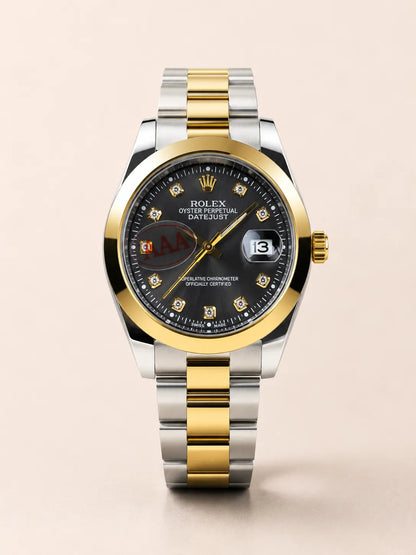 Rolex Datejust - Two Tone Black Dial