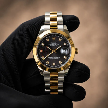 Rolex Datejust - Two Tone Black Dial