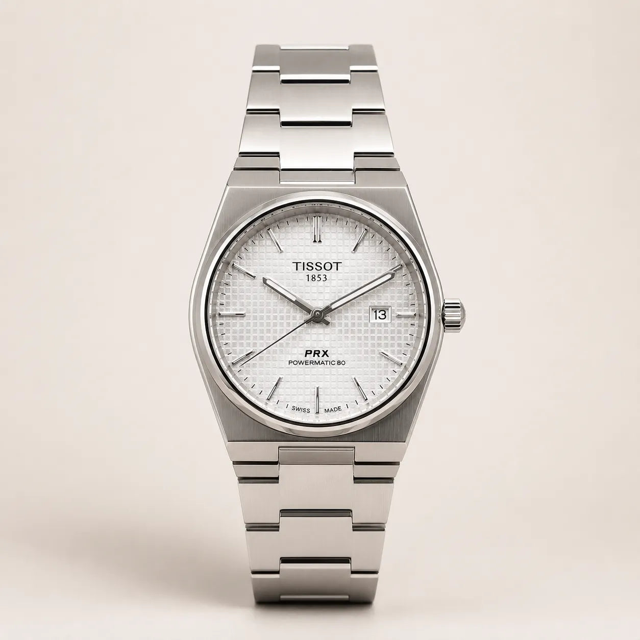 Tissot PRX - Silver with White Dial