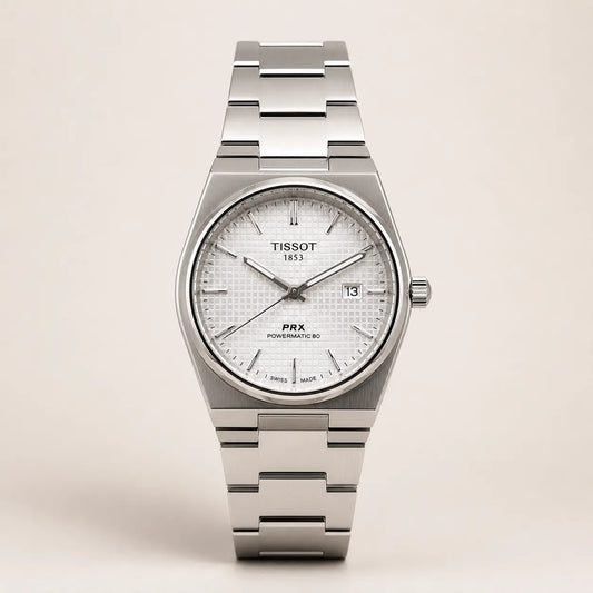 Tissot PRX - Silver with White Dial