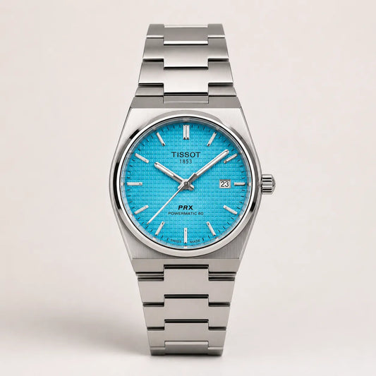 Tissot PRX - Silver with Tiffany Dial