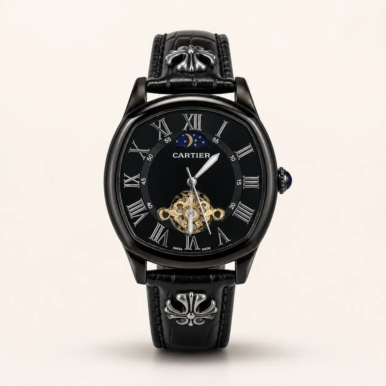 Cartier Auto - Black Dial