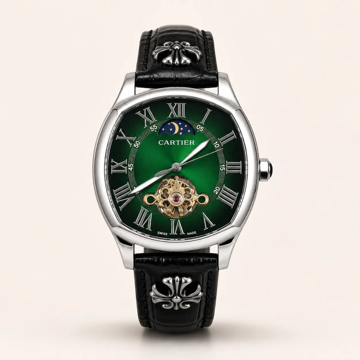 Cartier Auto - Green Dial