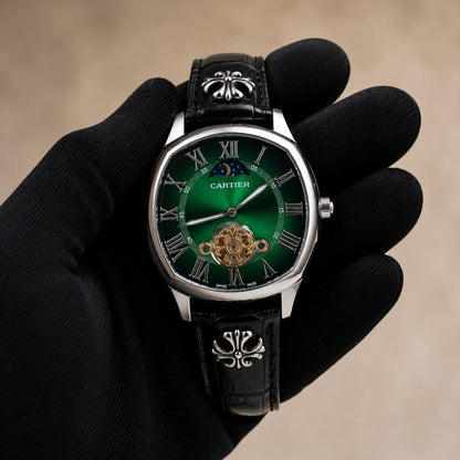 Cartier Auto - Green Dial