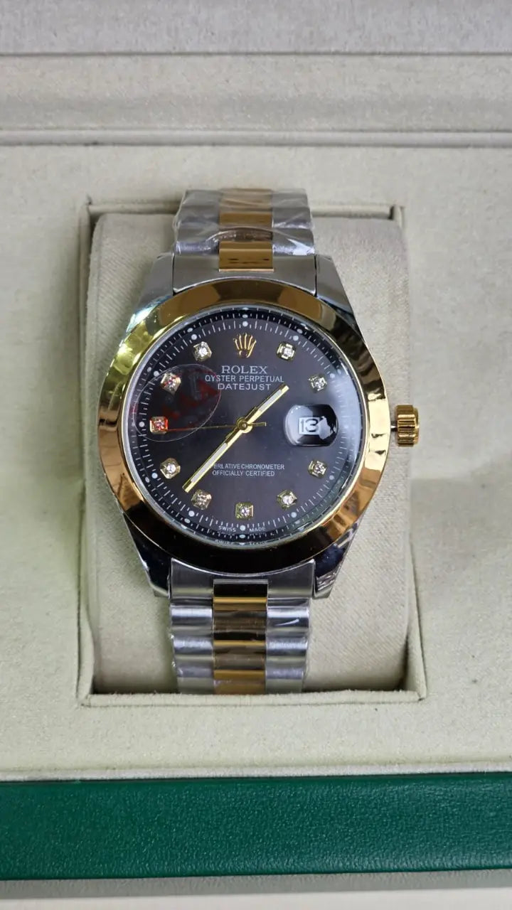 Rolex Datejust - Two Tone Black Dial