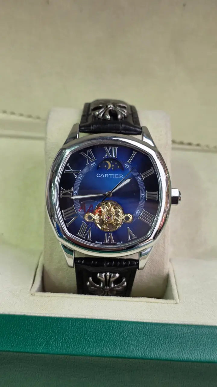Cartier Auto - Blue Dial