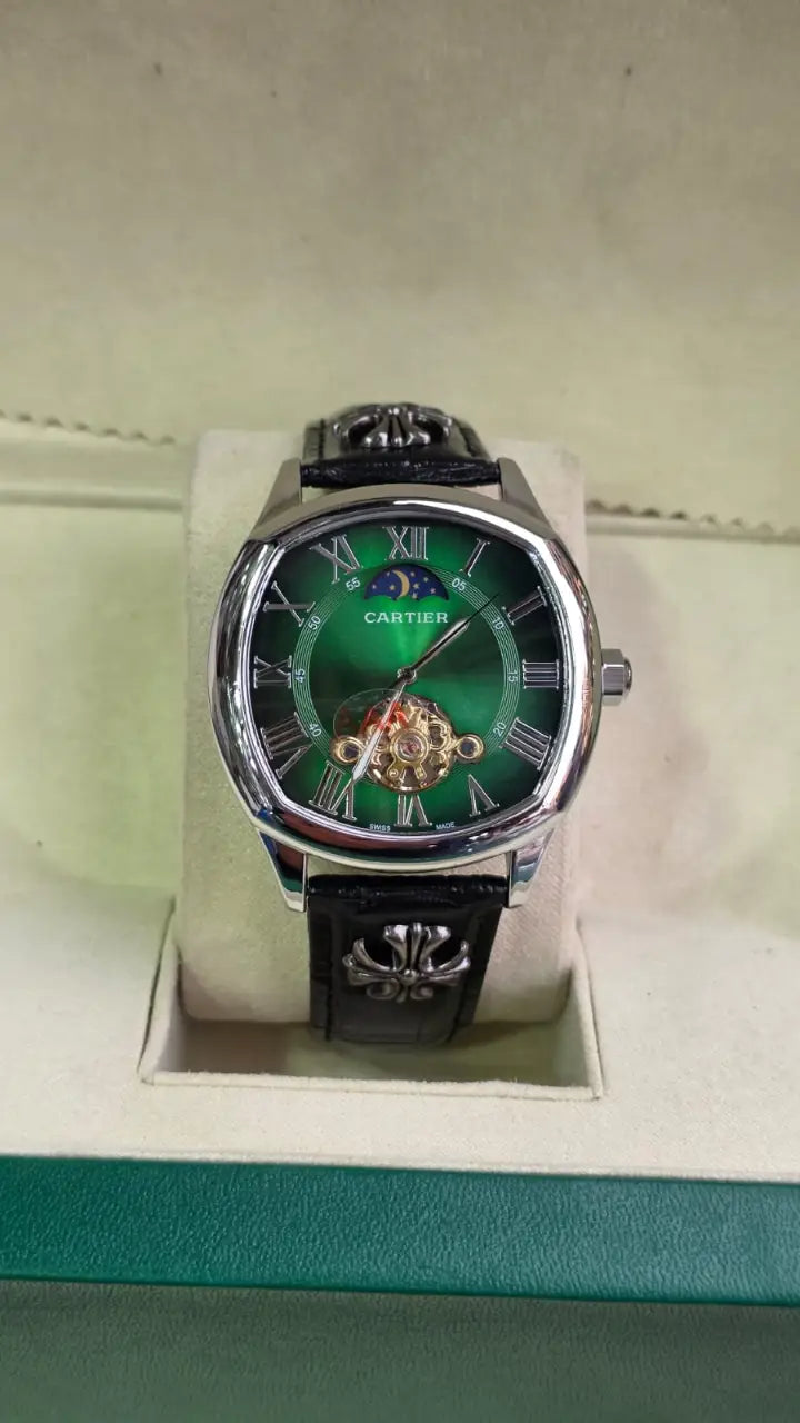 Cartier Auto - Green Dial