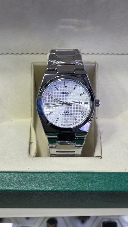 Tissot PRX - Silver with White Dial