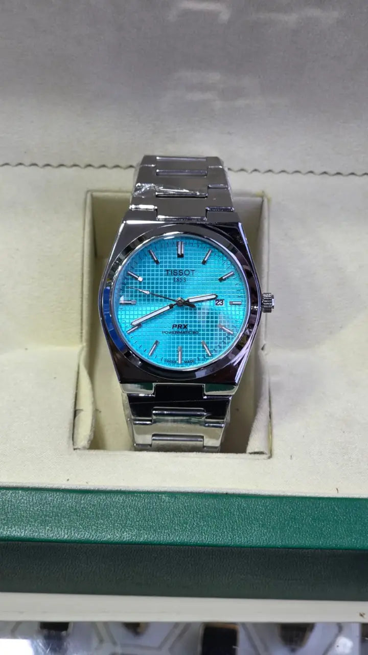 Tissot PRX - Silver with Tiffany Dial