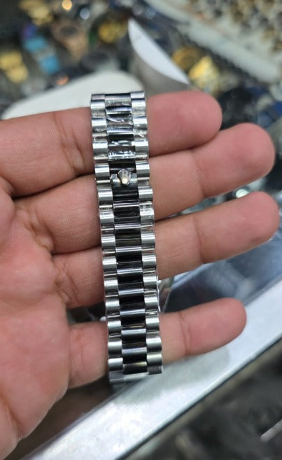 Rolex Datejust - Silver with Black Dial